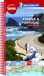 ATLAS DE CARRETERAS Y TURÍSTICO ESPAÑA & PORTUGAL 2016